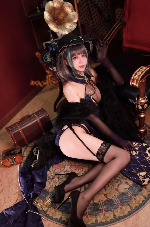 黑白御猫 NO.07 柴郡旗袍 [37P-122M]-2