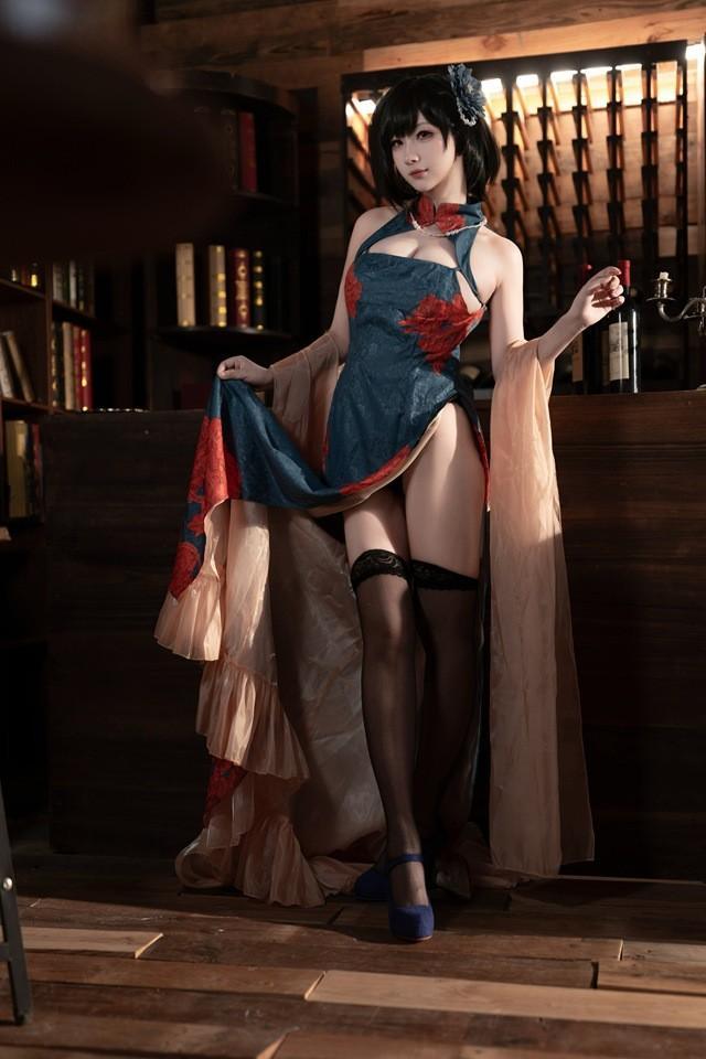 梓猫AzuNyan – 建武旗袍[9P-88MB]-2