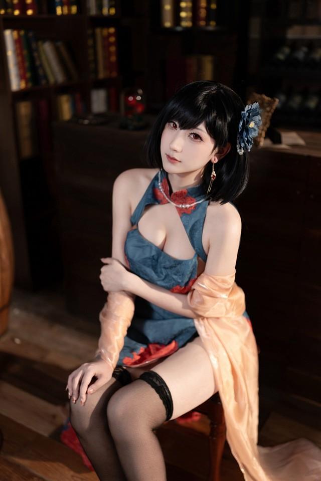 梓猫AzuNyan – 建武旗袍[9P-88MB]-1