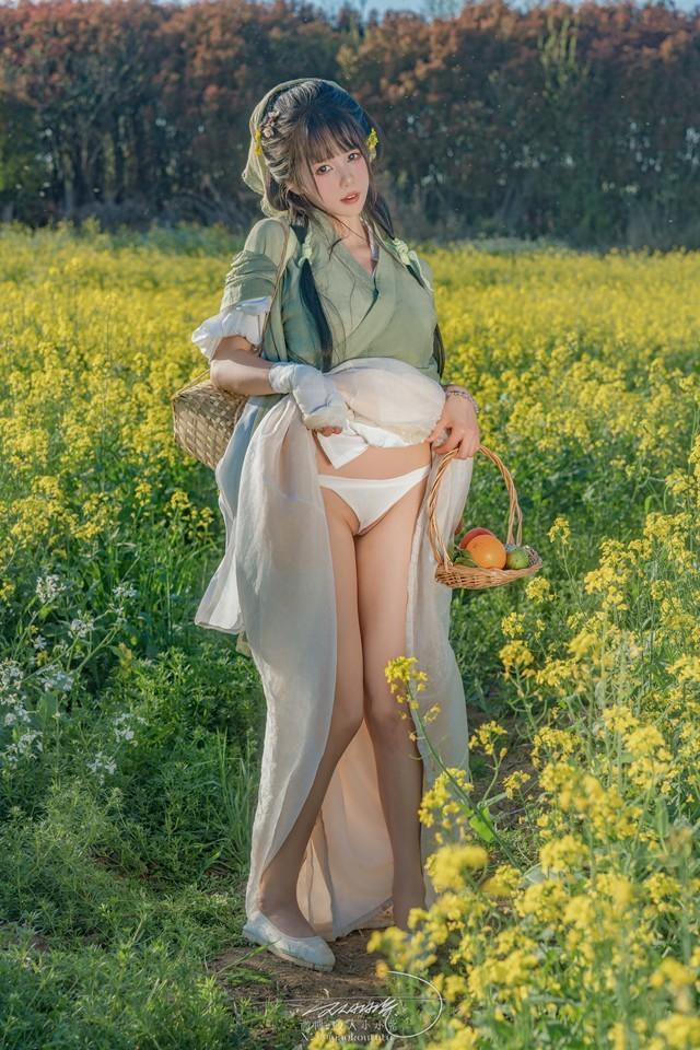 咬一口兔娘(yiko湿润兔) – 五月作品『田耕记』 [74P1V-1.81GB]-2