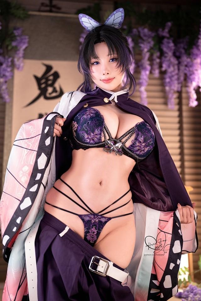 雨波_HaneAme – NO.431 鬼灭之刃 蝴蝶忍[44P-298MB]-2